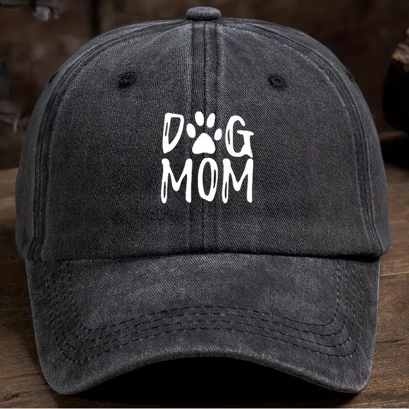 NWT “Dog Mom” Adjustable Baseball Cap - Keep it or gift it! 🐾 - Picture 1 of 3